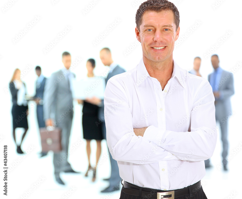 Portrait of confident business man Portrait of confident business man