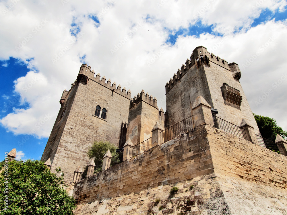 castle of Almodovar del Rio, Cordoba, Spain