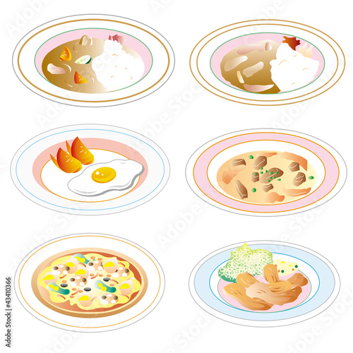 カレーライス、他