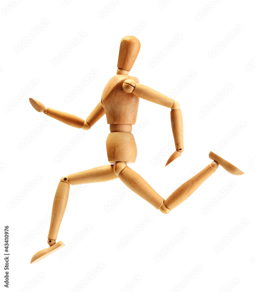 wooden mannequin isolated on white wooden mannequin isolated on white