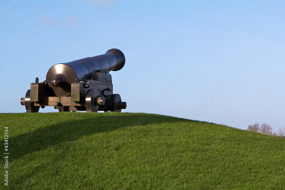 Sloten in Friesland, the Cannon