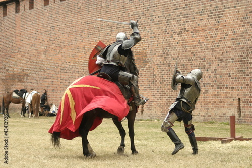 Knight on horse