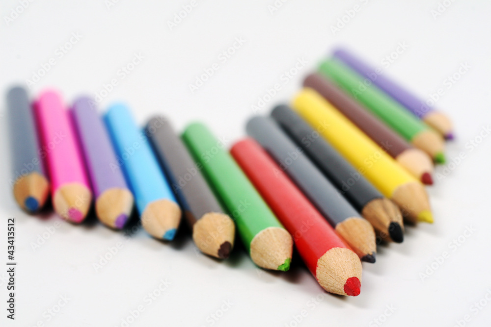 Colored pencils Colored pencils