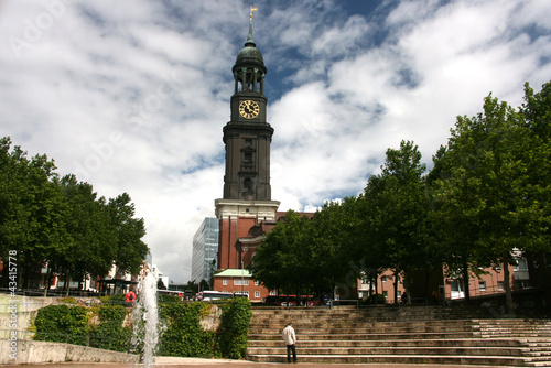 Die Michaelis Kirche in Hamburg