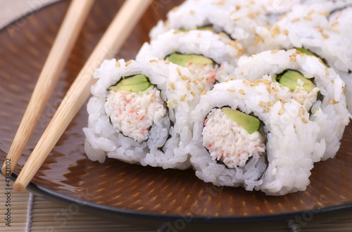 Fotografija Sushi California Roll