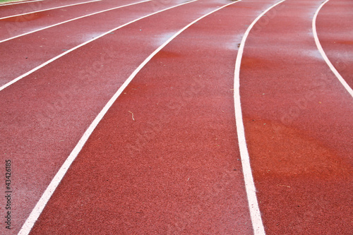 Track running wet