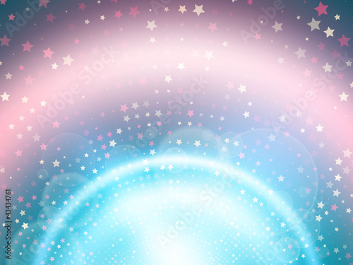 abstract vector background with stars