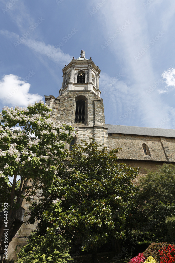 Fototapeta premium cathédrale sainte Melaine de Rennes