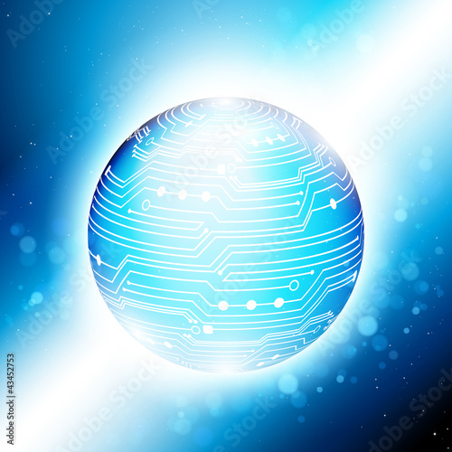 Abstract technology background.