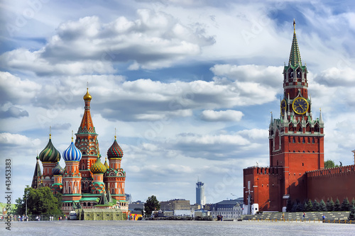 Вид на Красную площадь.Москва photo