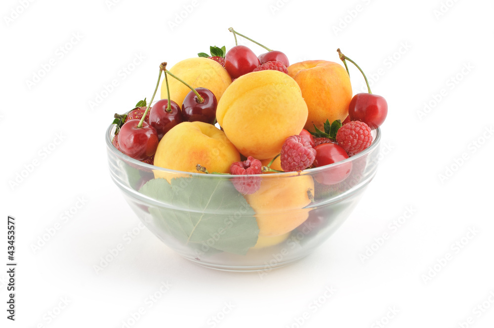 Bowl with fresh berries