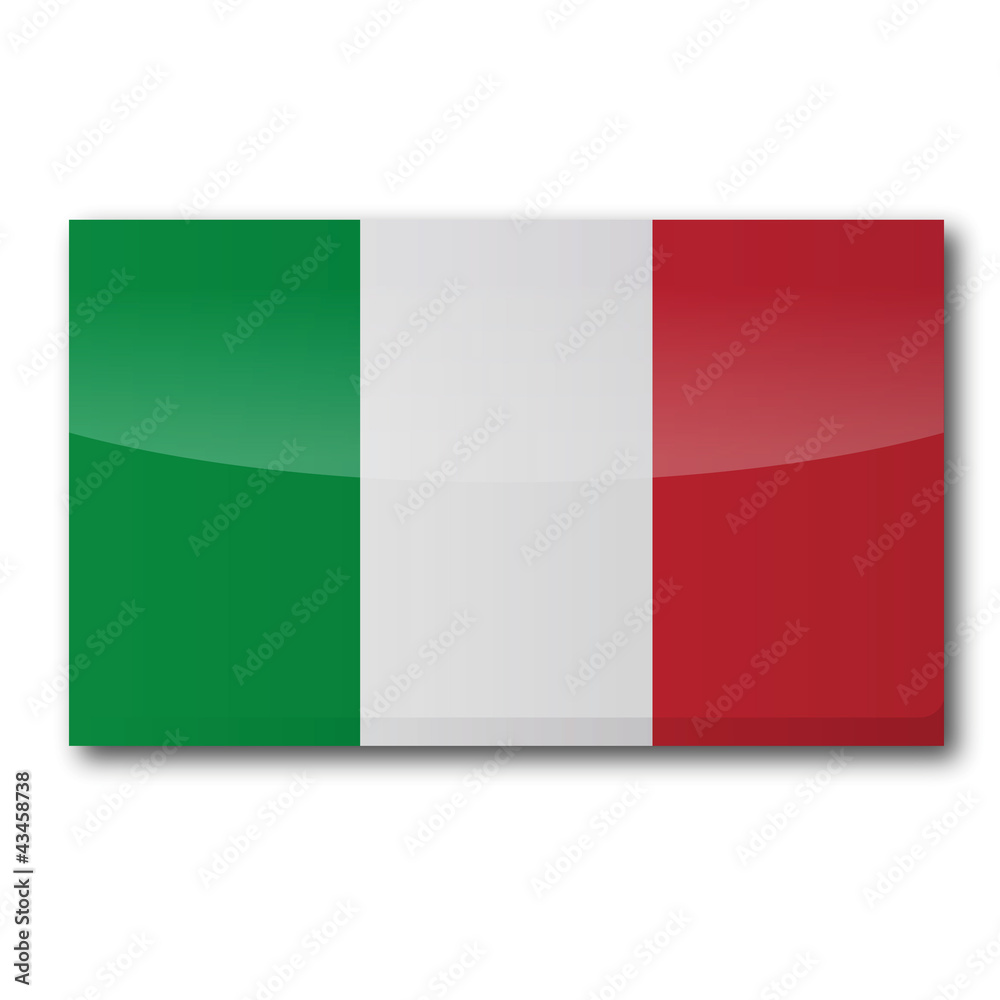 Fototapeta premium Flagge Italien