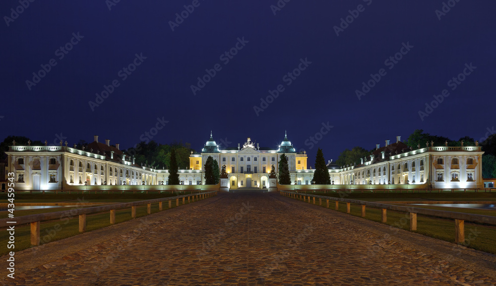 Fototapeta premium Branicki Palace now The Medical University in Bialystok, Poland