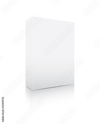 Blank software box