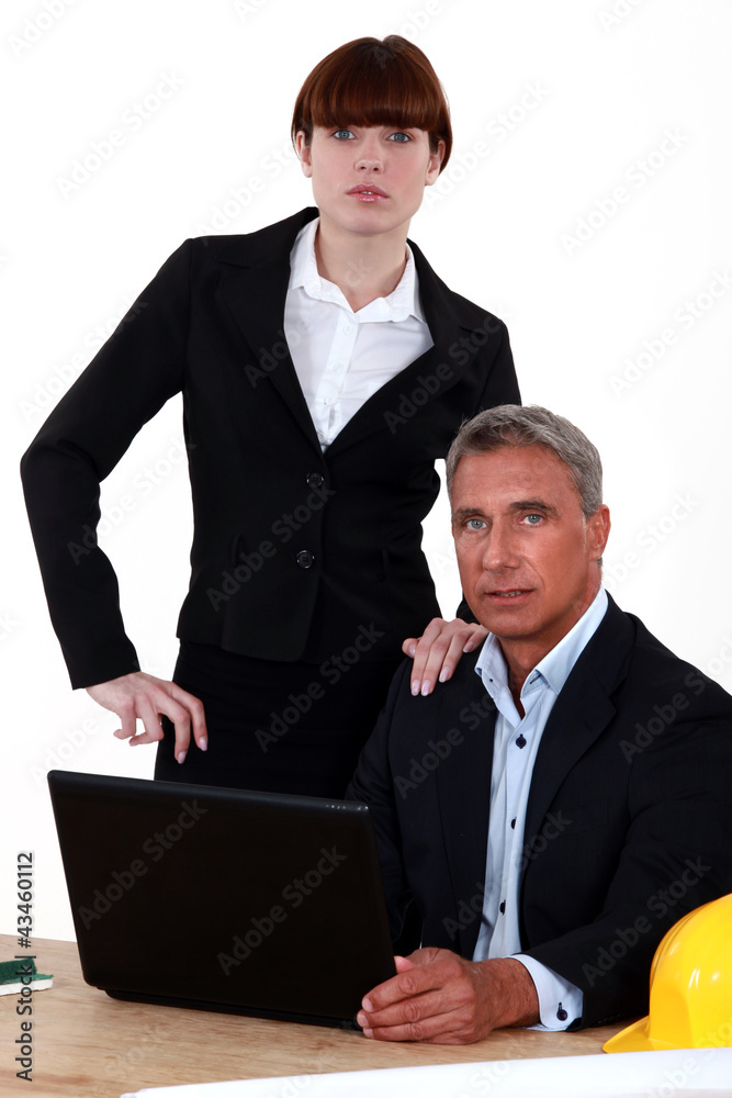 A team of businesspeople A team of businesspeople