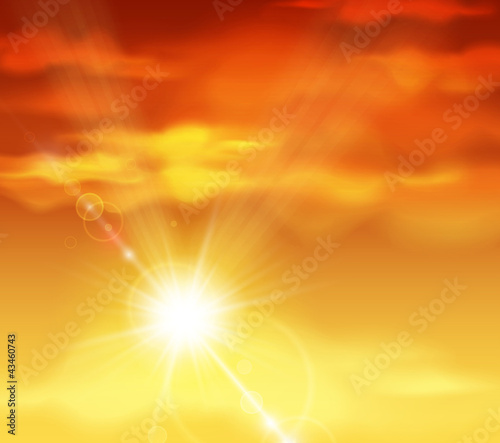 Beautiful sunset