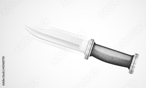 Flying knife