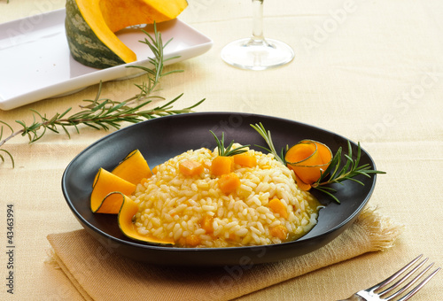 Risotto con zucca