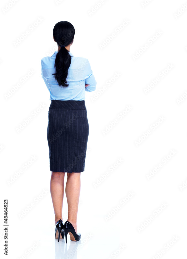 Young business woman. Young business woman.