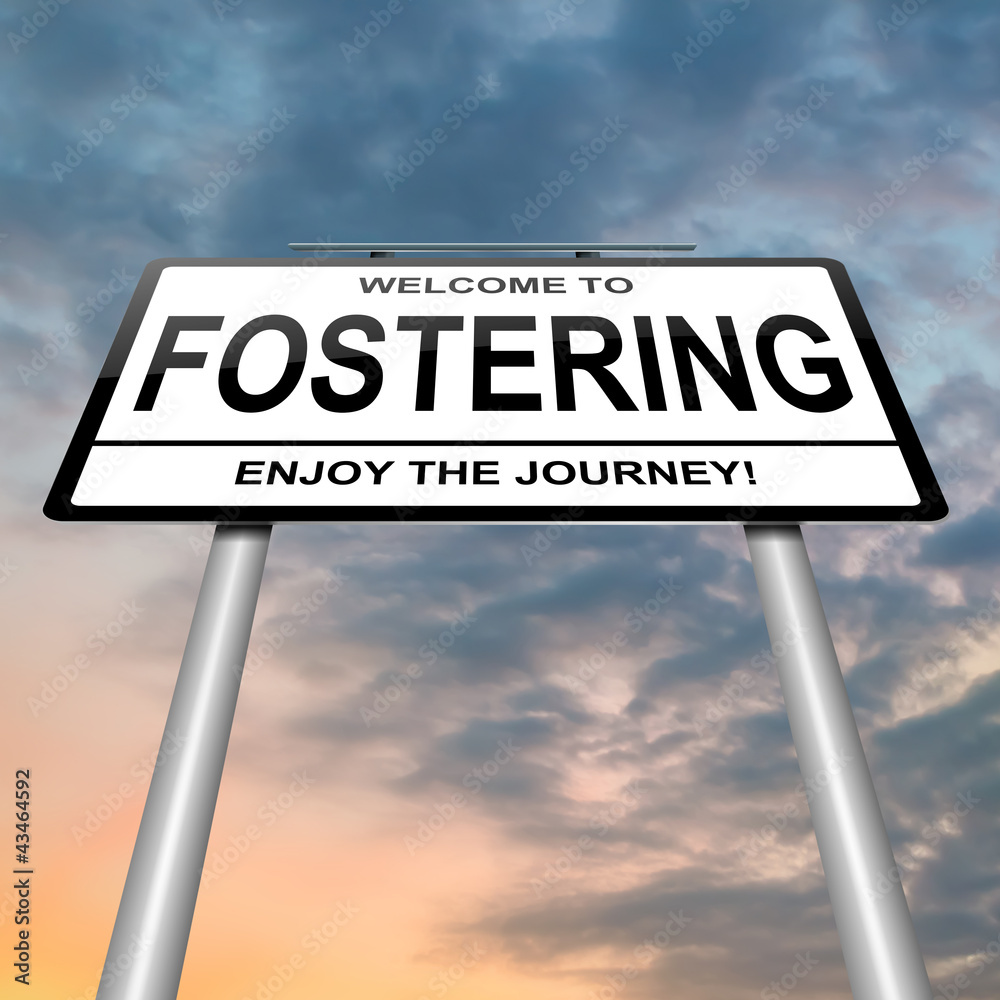 Obraz premium Fostering concept.