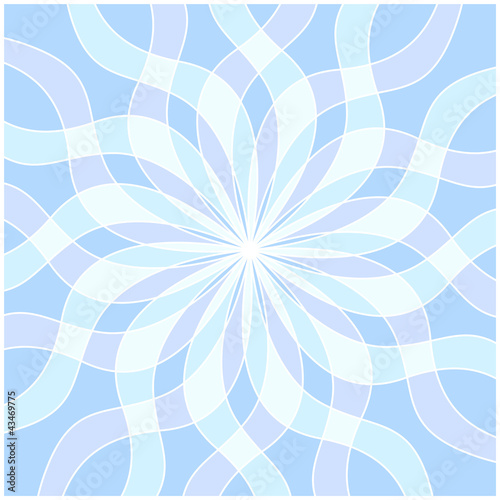 Abstract light blue background.