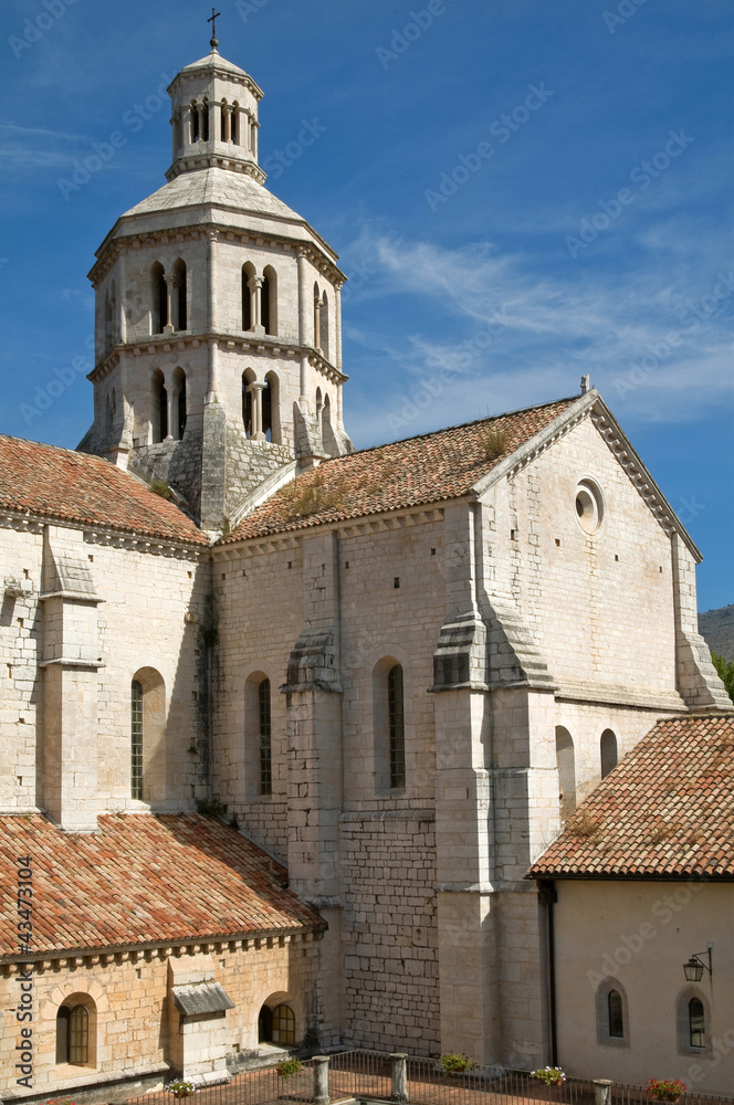 Obraz premium retro con tiburio