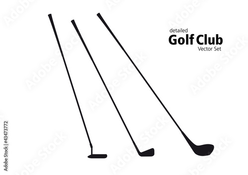 Golfschläger detailliert