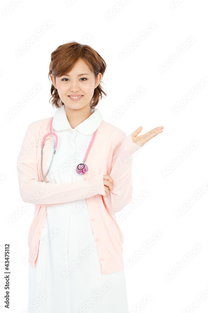 Beautiful young nurse. Portrait of asian. Beautiful young nurse. Portrait of asian.