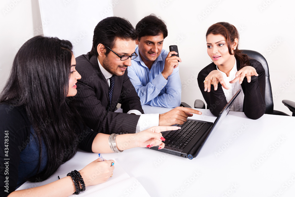 group of multi racial business people in meeting group of multi racial business people in meeting