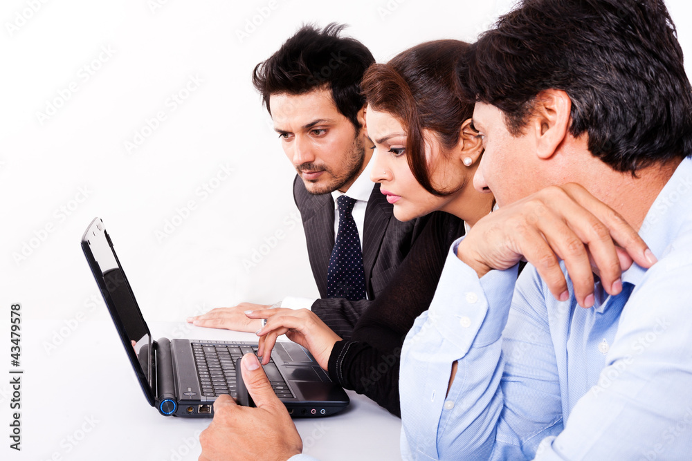 group of multi racial business people in meeting group of multi racial business people in meeting