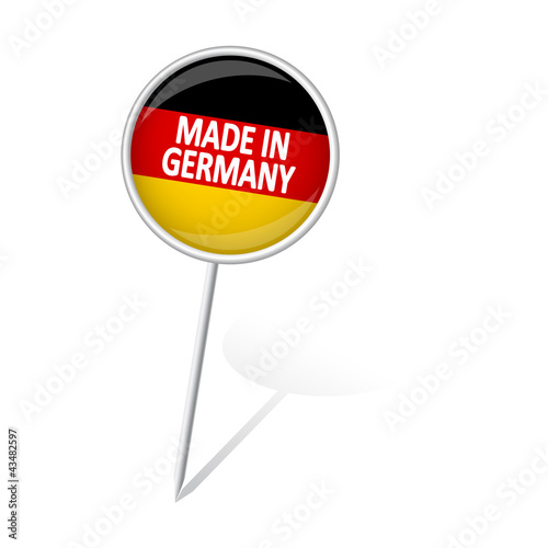 Pin rund - MADE IN GERMANY