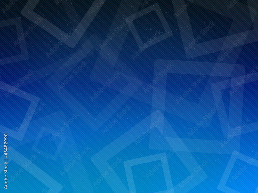 Dark-Blue line-cube background Lico - obrazy, fototapety, plakaty 