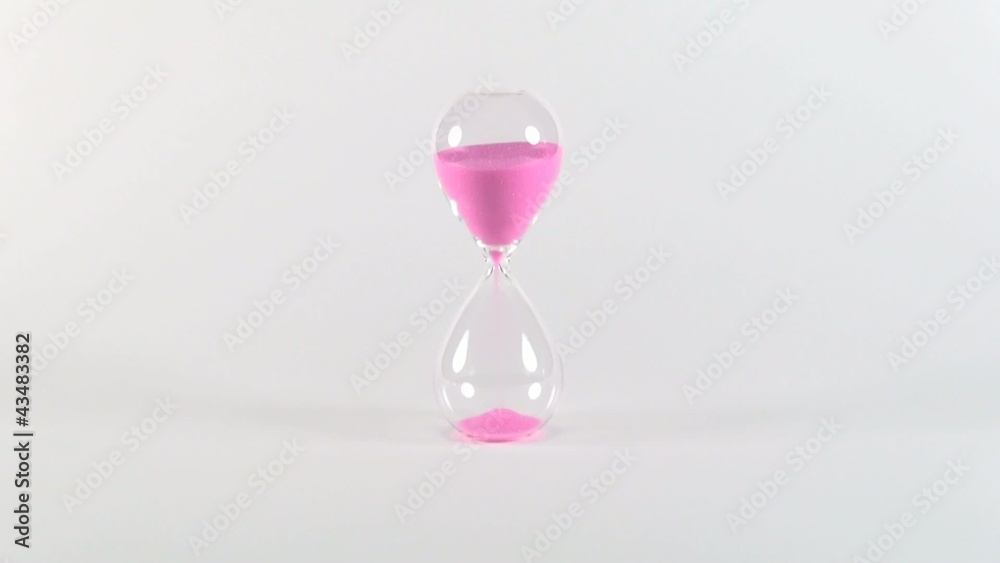 pink sand clock