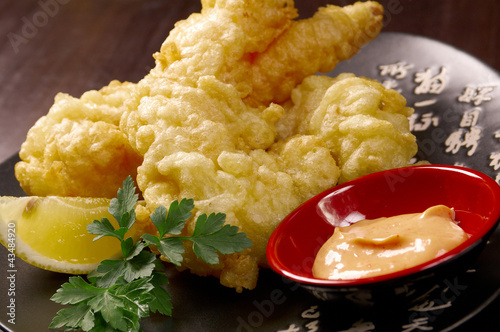 prawn Ebi tempura bowi photo