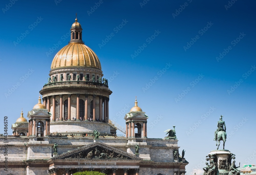 St Isaac's Cathedral and Monument Nicolas I