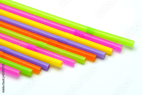 Colorful Drinking Straws, Pipettes