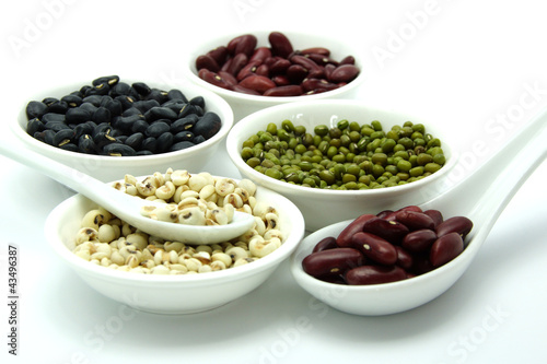 Organic Food - Red Kidney Bean; Job's Tears; and Green Bean 