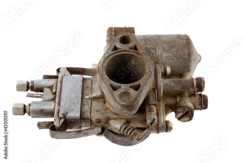 Bild auf Leinwand motorcycle carburetor