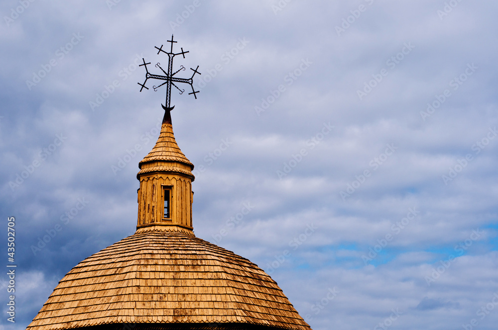 Old wooden church