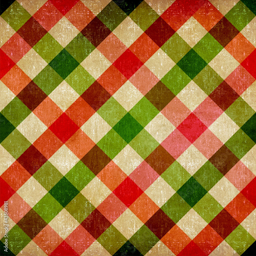 Vintage tablecloth pattern