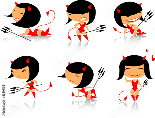 set of little devils