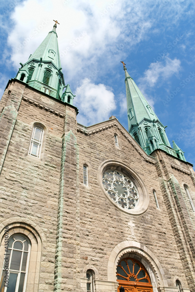 Fototapeta premium Sainte Cecile Church in Montreal