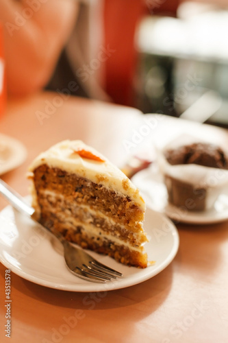 Fototapeta Naklejka Na Ścianę i Meble -  carrot cake