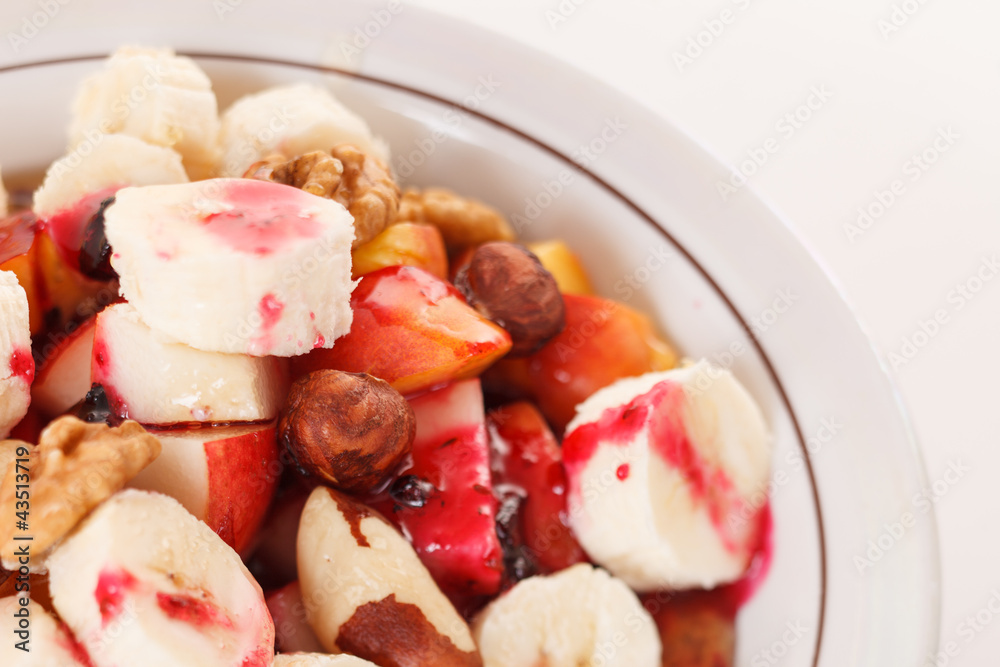 fresh muesli with fruits fresh muesli with fruits