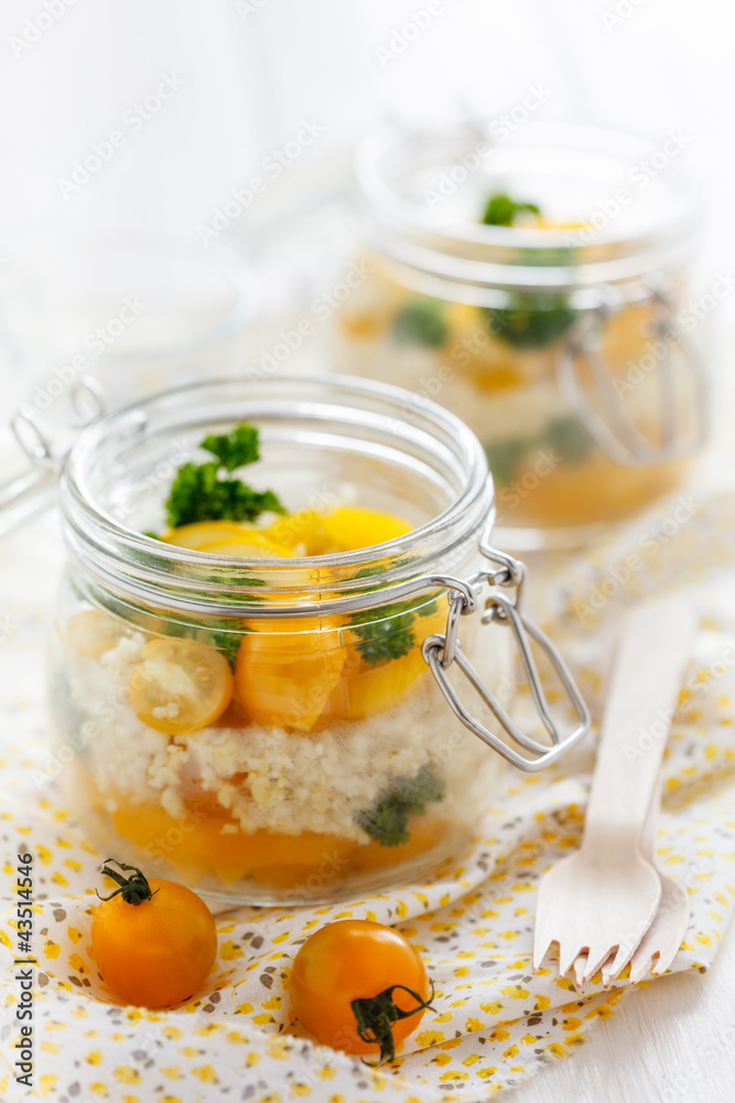 Gelber Bulgur-Salat Gelber Bulgur-Salat