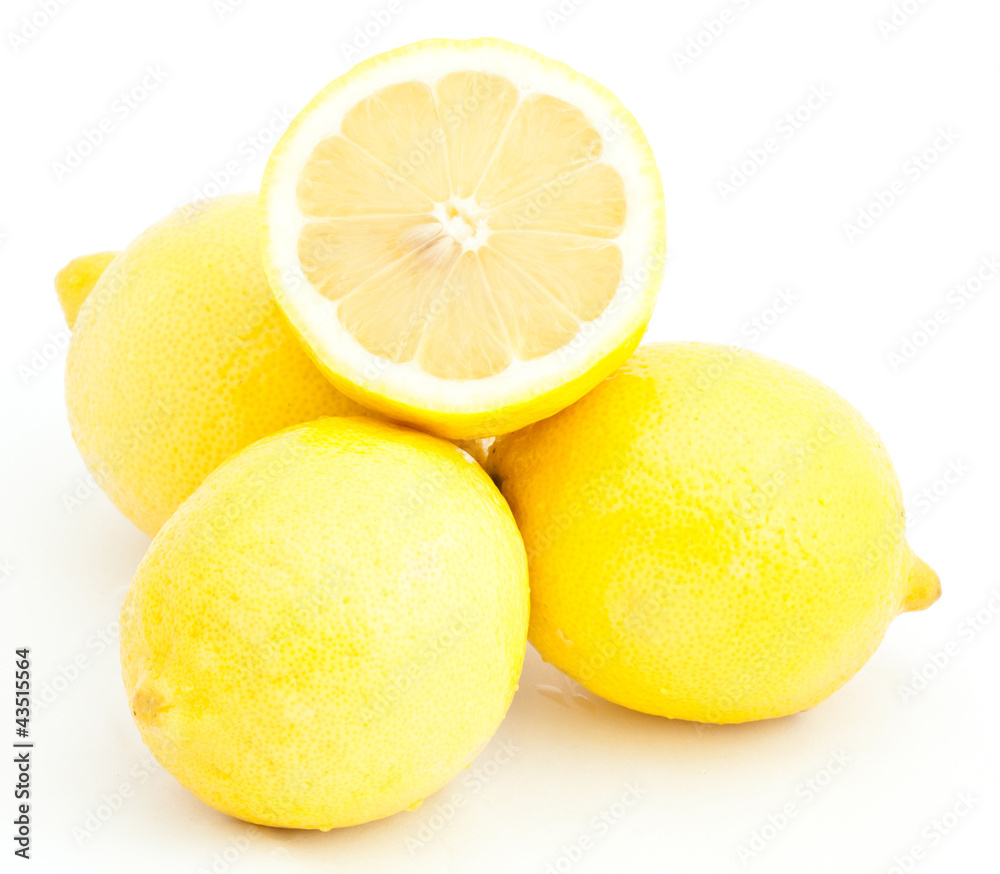 Group of juicy lemons Group of juicy lemons