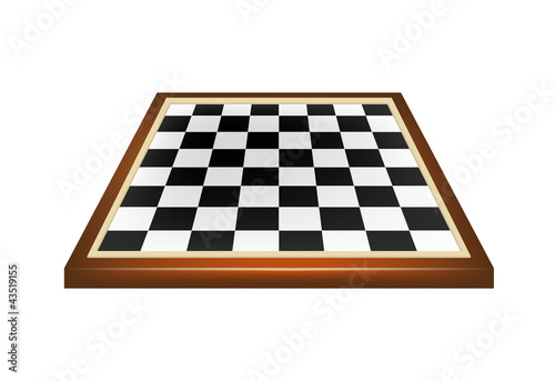 Empty chess board