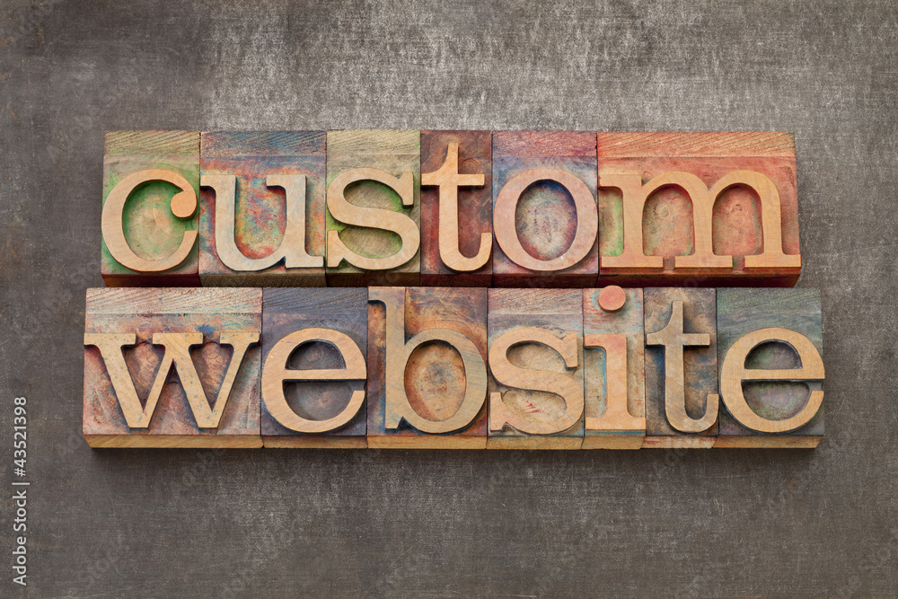 custom website custom website