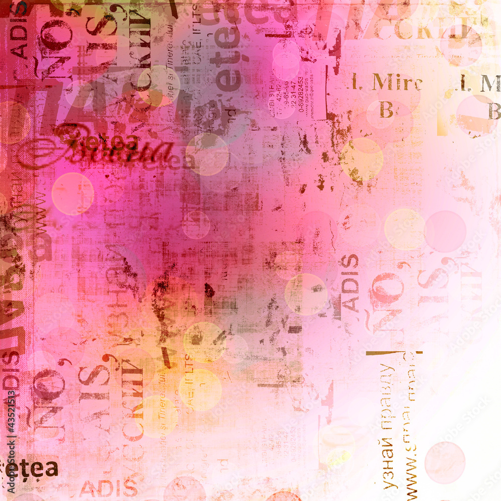 Grunge abstract background with old torn posters with blur boke Grunge abstract background with old torn posters with blur boke