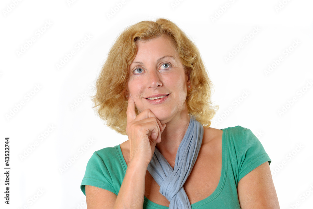 Nachdenkliche Frau Nachdenkliche Frau